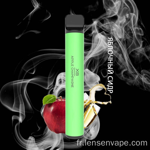 Pousse de vape jetable 800puffs personnalisée 800puffs